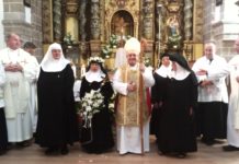 Profesión Perpetua dunha Agustiña Recoleta en Betanzos