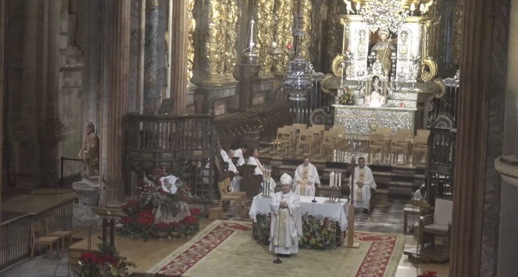 El arzobispo de Santiago abre el año 2026 con un llamamiento a la paz y ...
